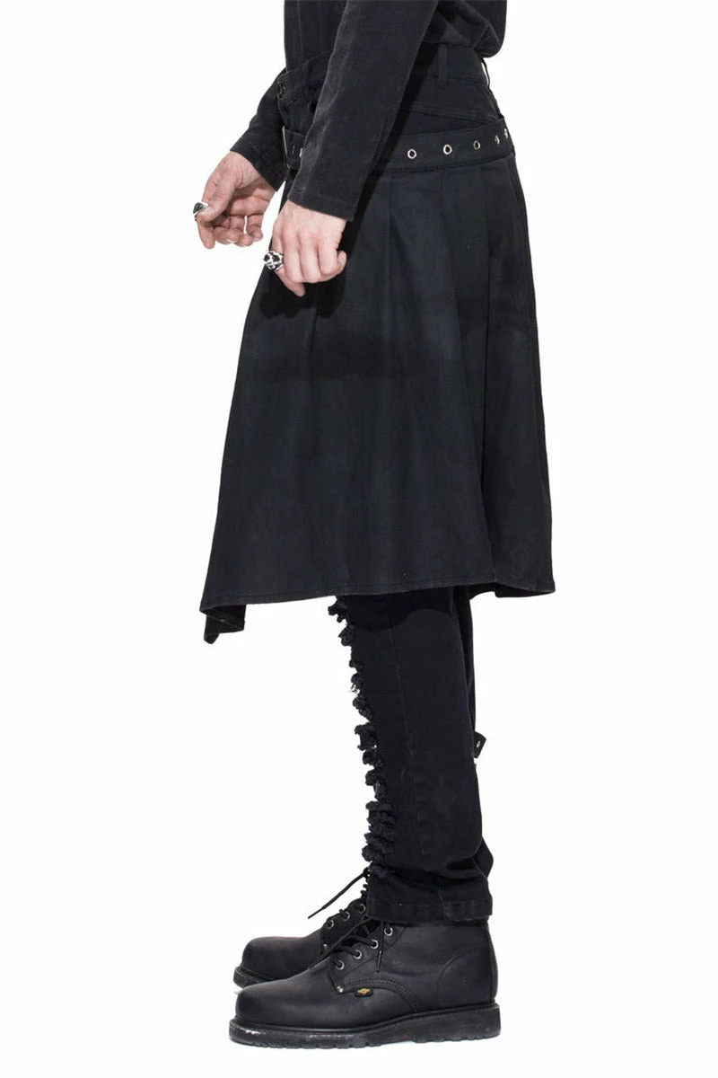 DEVIL FASHION Death Dealer Distressed Pants 10 DEVIL FASHION Death Dealer Distressed Pants - Image 8