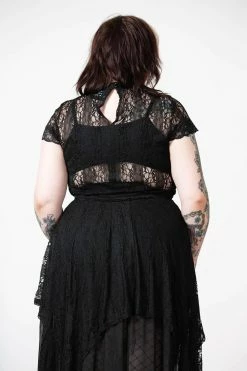 KILLSTAR Moon Rays Lace Crop Top 16 KILLSTAR Moon Rays Lace Crop Top -AKUMU INK shop dsdasdasa