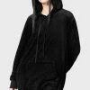 KILLSTAR Webmare Longline Hoodie [UNISEX] -AKUMU INK shop dsfdgdfgd