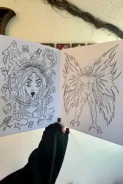 VampireFreaks Creepy Coloring Book -AKUMU INK shop dssadfsdfsdfdsffds