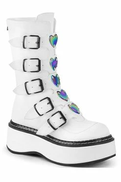 Demonia Ghost Girl Boots [Emily-330 Platforms]