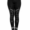 RESTYLE Twin Moon Leggings -AKUMU INK shop eng pl TWIN MOON Gothic LEGGINGS with moon print 1974 1copy