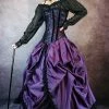 Gallery Serpentine Amethyst Majestica Palace Gown -AKUMU INK shop ens 8