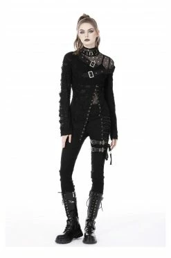 DARK IN LOVE RIP To Shreds Fishnet Top -AKUMU INK shop fdfdfdg