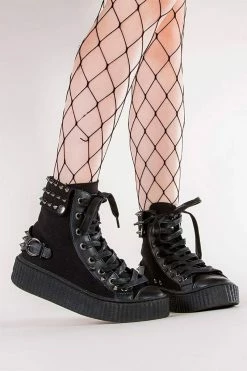 Demonia Death Punch Creeper Sneakers SNK266 -AKUMU INK shop fdgdgdgdgfd bc669407 ce76 42b3 a44d d29949604deb