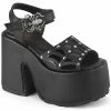 Demonia Cruella Platform Sandals [CAMEL-17] -AKUMU INK shop fetgretretreer