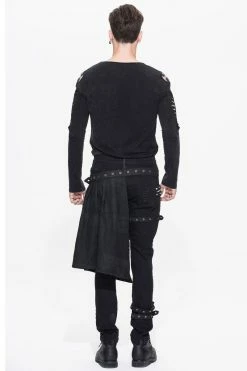 DEVIL FASHION Death Dealer Distressed Pants 17 DEVIL FASHION Death Dealer Distressed Pants -AKUMU INK shop ff7a3609copy