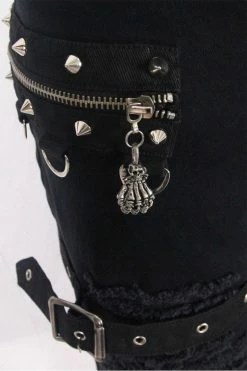 DEVIL FASHION Death Dealer Distressed Pants 21 DEVIL FASHION Death Dealer Distressed Pants -AKUMU INK shop ff7a3611copy