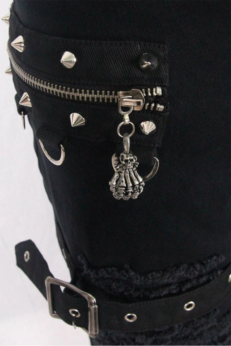 DEVIL FASHION Death Dealer Distressed Pants 12 DEVIL FASHION Death Dealer Distressed Pants - Image 10