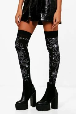 Banned Apparel Web Stockings