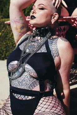 KILLSTAR Deeply Destroyed Choker -AKUMU INK shop fggfsg