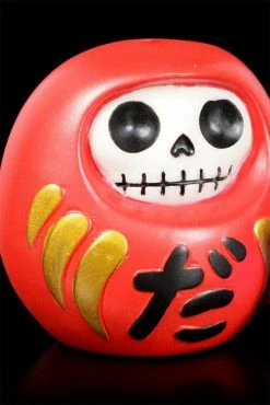 FURRYBONES Daruma Statue -AKUMU INK shop fghfy