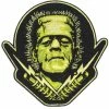 Rock Rebel Frank 'N' Bolts Patch -AKUMU INK shop frank bolts patch