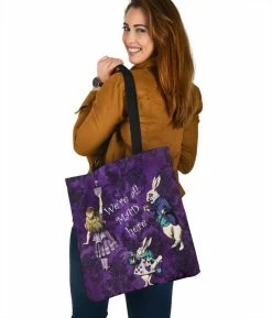 Gallery Serpentine White Rabbit We're All Mad Here - Cloth Tote Bag -AKUMU INK shop front 3 1024x1024 2x 22de5bb3 943e 496f b1d7 fbd941ce6d27