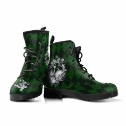 Gallery Serpentine Green & Black Alice In Wonderland Boots, FREE Shipping -AKUMU INK shop front 3 1024x1024 2x 9cf2dcf1 b643 43a1 bac1 01fc77937de1