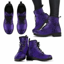 Gallery Serpentine Gothic Lace Purple Vegan Boots, FREE Shipping -AKUMU INK shop front 4 1024x1024 2x 07333b59 f601 4a6f b0a4 cb31c3849b05