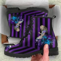 Gallery Serpentine Alice In Wonderland Purple Stripe Boots, FREE Shipping 9 Gallery Serpentine Alice In Wonderland Purple Stripe Boots, FREE Shipping -AKUMU INK shop front 5 1024x1024 2x 19cdc20a aaaa 4ed1 806f 3d1544f80520