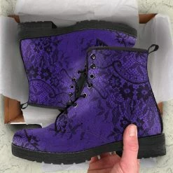 Gallery Serpentine Gothic Lace Purple Vegan Boots, FREE Shipping -AKUMU INK shop front 5 1024x1024 2x 4f29de31 5e49 46a0 908d e8e7a4e9a06f