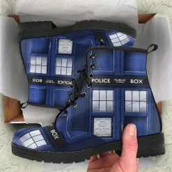 Gallery Serpentine Dr Who Tardis Boots, FREE Shipping -AKUMU INK shop front 5 1024x1024 2x a1b78ee5 cb35 4f7b b1cc fd49123c3242