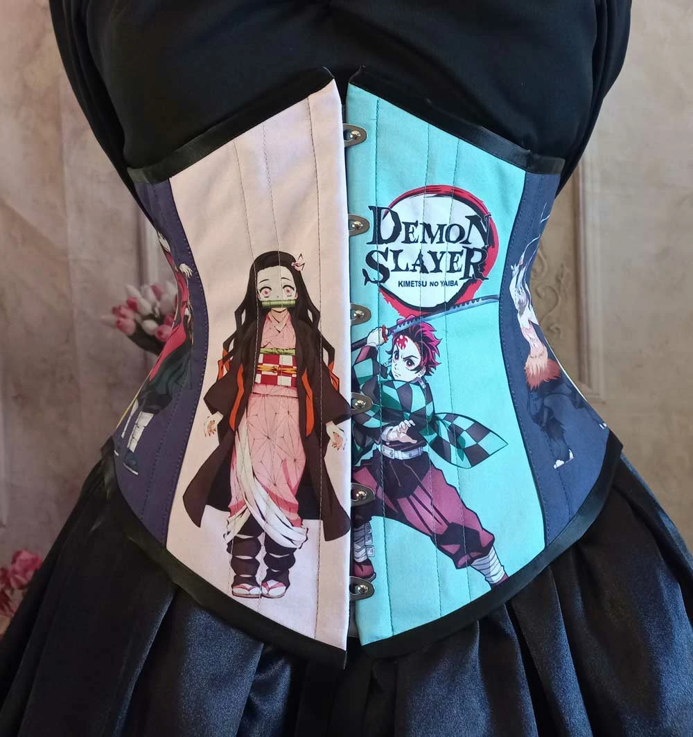 Gallery Serpentine Demon Slayer Under Bust Corset 2 Gallery Serpentine Demon Slayer Under Bust Corset