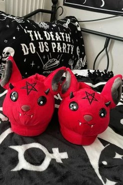 KILLSTAR Vampir Slippers [BLOOD]