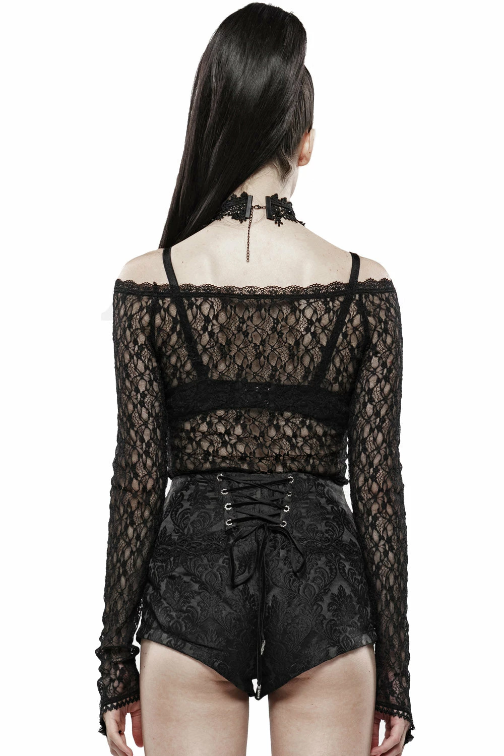 PUNK RAVE Mythica Off The Shoulder Top 5 PUNK RAVE Mythica Off The Shoulder Top - Image 3