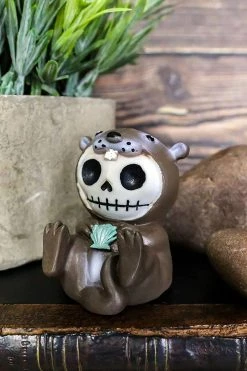 FURRYBONES Otto The Otter Statue -AKUMU INK shop fsfgsdgdfg