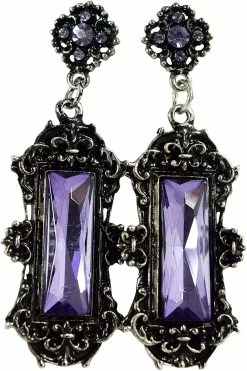 RESTYLE Vivian Violet Earrings
