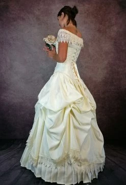 Gallery Serpentine Ivory Majestica Wedding Gown -AKUMU INK shop full ens 9