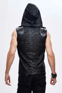 DEVIL FASHION Deathklok Hooded Top 12 DEVIL FASHION Deathklok Hooded Top -AKUMU INK shop fvdsfsdfdsfsd