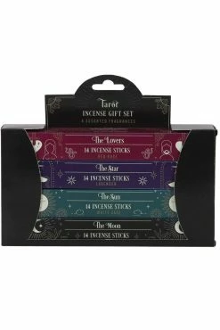 Pacific Giftware Tarot Card Incense Gift Set [4-Pack]