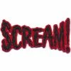 Kreepsville Scream Red Patch -AKUMU INK shop gdfgdfgdgdf