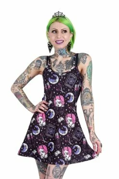Too Fast Grimoire Spells And Stars Skater Dress -AKUMU INK shop gdfgfgdfgd f266903b 61bf 4259 9e0b e1edd952e9fd