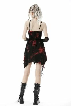 DARK IN LOVE Bloody Boo Tie Dye Dress -AKUMU INK shop gdgdfgf