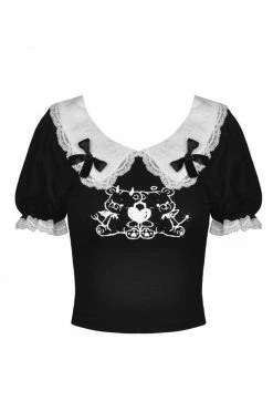 DARK IN LOVE Bad Bears Crop Top -AKUMU INK shop gfd 8324dd5e 5c58 42a3 8829 3f9124cae0ab