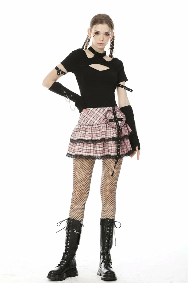 DARK IN LOVE Sweet Spooks Mini Skirt 6 DARK IN LOVE Sweet Spooks Mini Skirt - Image 4