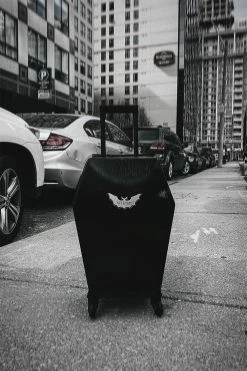 KILLSTAR Casket Carry Case Coffin Luggage [Black] -AKUMU INK shop gfdgdfgdfd