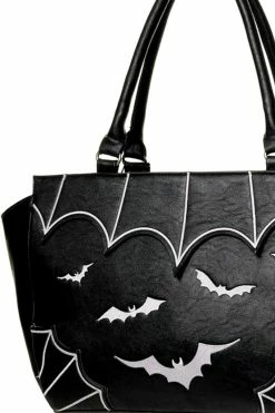 Banned Apparel Batty Babe Handbag [BLACK/WHITE] -AKUMU INK shop ggdgdfgf