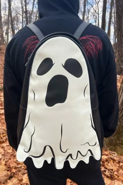 VampireFreaks Ghostie Backpack [Glow In The Dark] -AKUMU INK shop ghost backpack 03