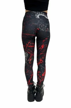 VampireFreaks The Little Mermaidcore Leggings -AKUMU INK shop goth mermaid leggings