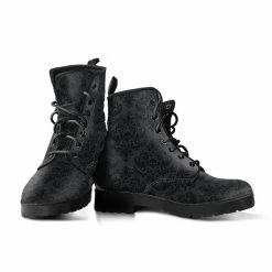 Gallery Serpentine Men's Gothic Renaissance Skull Print Boots, FREE Shipping -AKUMU INK shop gothicrenskull3 45564dd1 b279 40cd 9a96 7bba439599c2