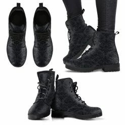 Gallery Serpentine Men's Gothic Renaissance Skull Print Boots, FREE Shipping -AKUMU INK shop gothicrenskull4 9e3521fb 7b19 4ae0 aa34 366e30bd8973