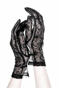 RESTYLE Luxurious Goth Gloves -AKUMU INK shop gtsdeiusis