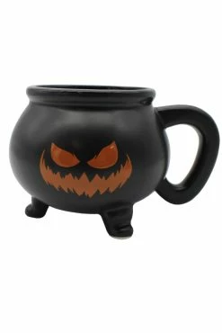 VampireFreaks Halloween Fiend Cauldron Mug -AKUMU INK shop halloween fiend cauldron mug 02