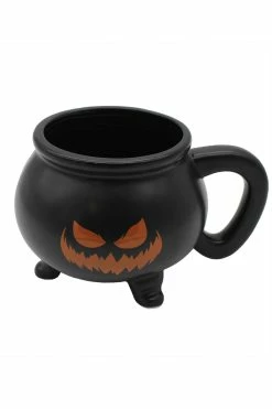 VampireFreaks Halloween Fiend Cauldron Mug -AKUMU INK shop halloween fiend cauldron mug 04