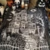 VampireFreaks Haunted Mansion Throw Blanket -AKUMU INK shop haunted mansion blanket 01