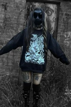 VampireFreaks Cerberus Sweatshirt -AKUMU INK shop hft75. spookyxteeth