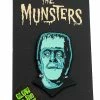 Rock Rebel Herman Munster Enamel Pin [Glows In The Dark] -AKUMU INK shop hjytkjyukyu