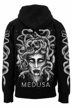 VampireFreaks Medusa Hoodie [Zipper Or Pullover] -AKUMU INK shop hoodie back resize 1800x1800 7adf1688 1254 409b 8c40 d61f9e9ae125