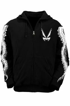 VampireFreaks The Little Murdermaid Hoodie [Zipper Or Pullover] -AKUMU INK shop hoodie front vf logo f73099dc d2e2 4c1c accf fd4399504177